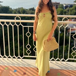 Light Green Strapless Dress